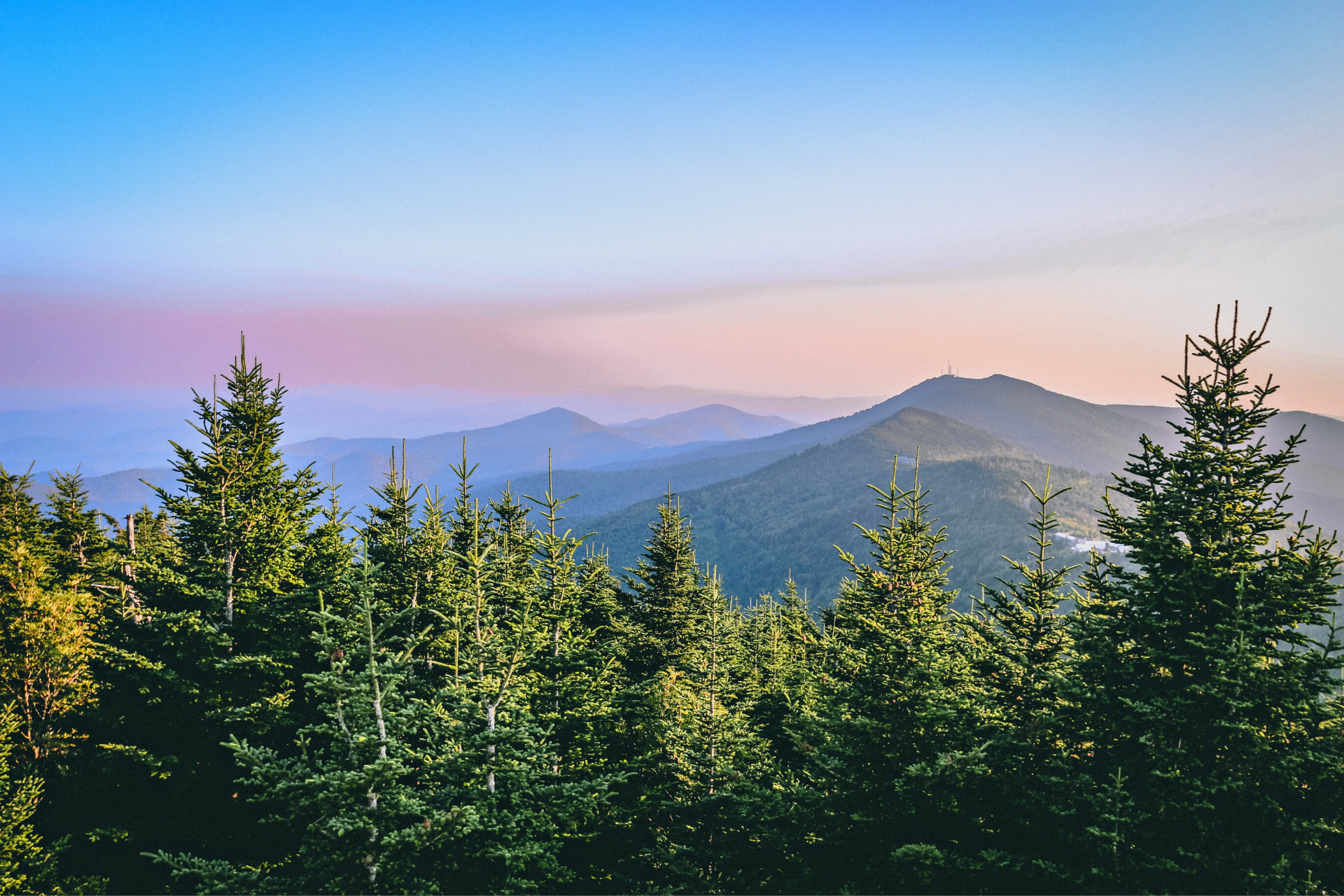 USA Südstaaten North Carolina Blue Ridge Mountains