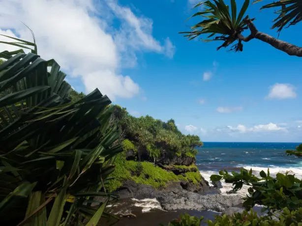 USA Hawaii Haleakala National Park waterfalls