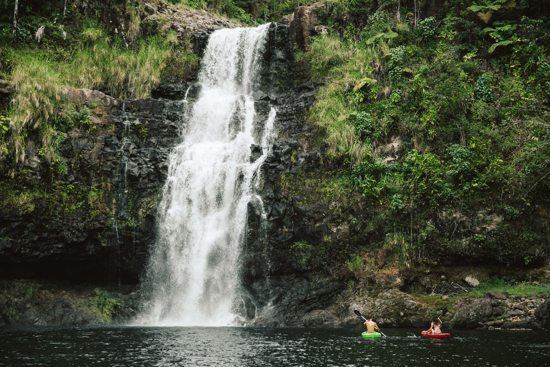 USA Volcanoes Nationalpark Hawaii Hilo waterfalls