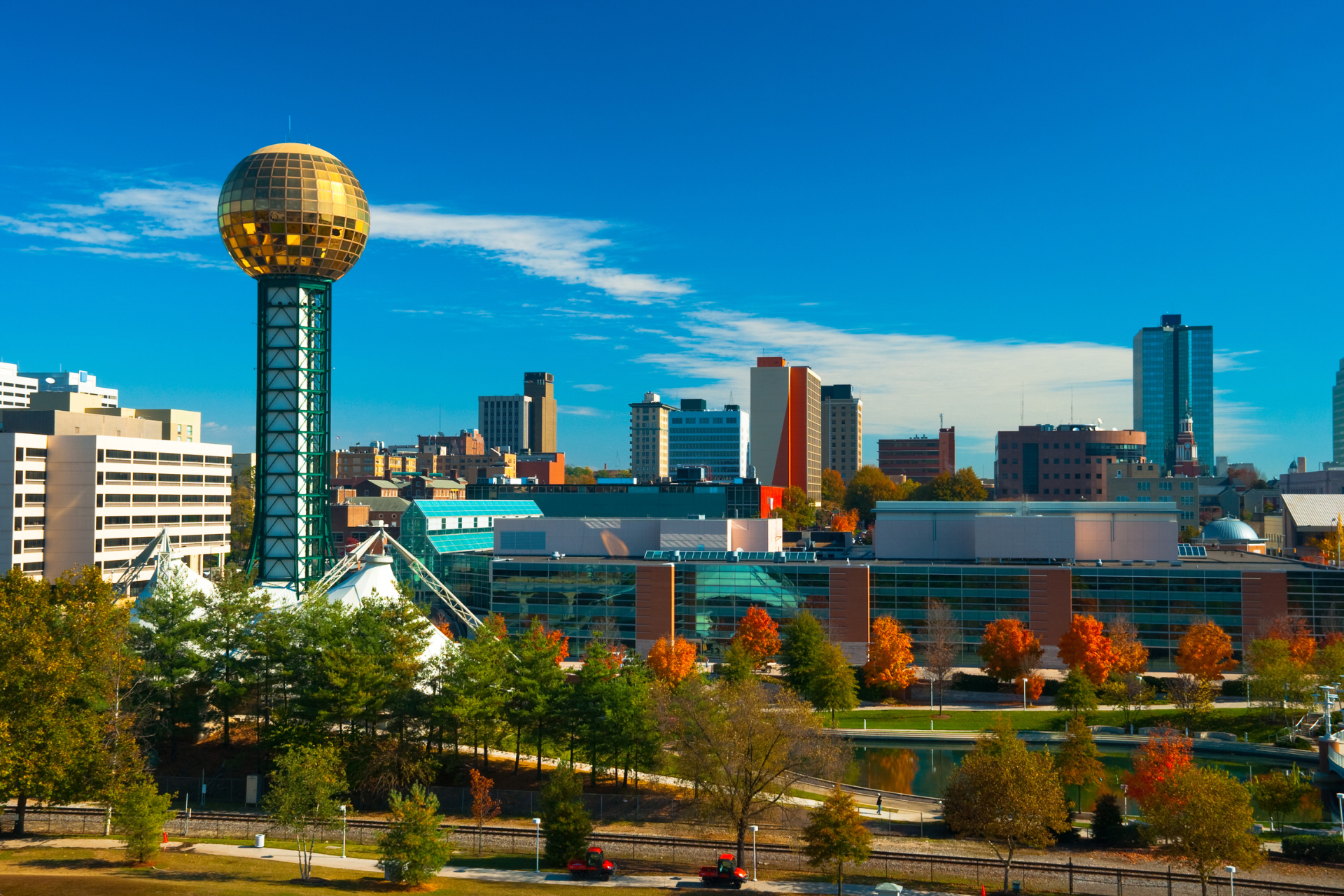 USA Südstaaten Tennessee knoxville skyline