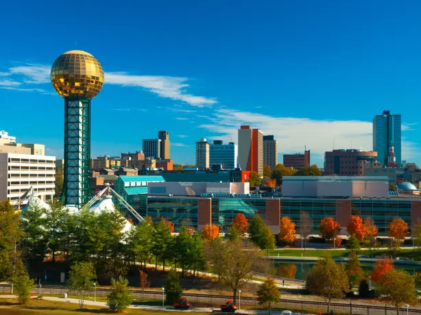 USA Südstaaten Tennessee knoxville skyline