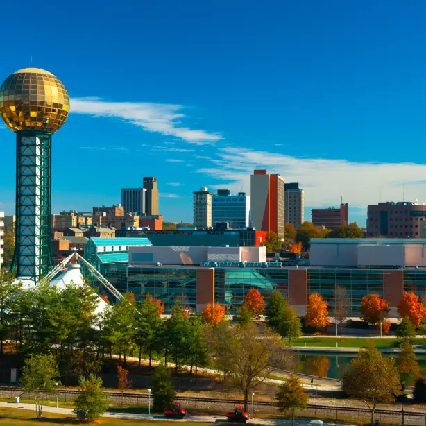USA Südstaaten Tennessee knoxville skyline