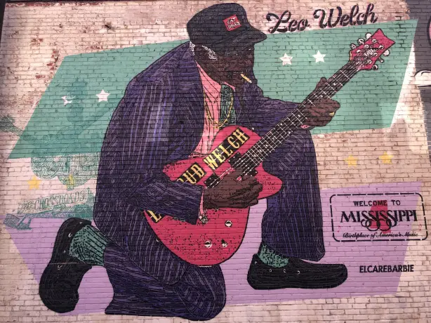 USA Mississippi Clarksdale Wandbild