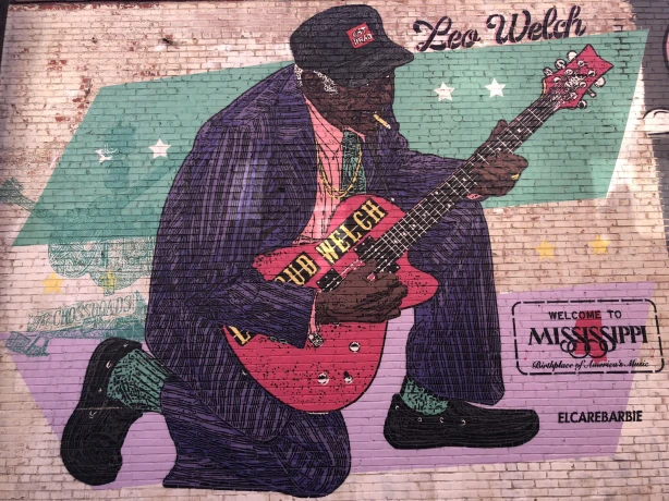 USA Mississippi Clarksdale Wandbild
