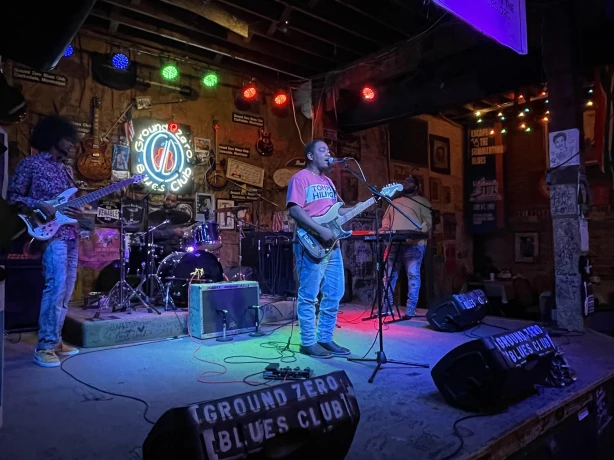 USA Mississippi Clarksdale Live Band