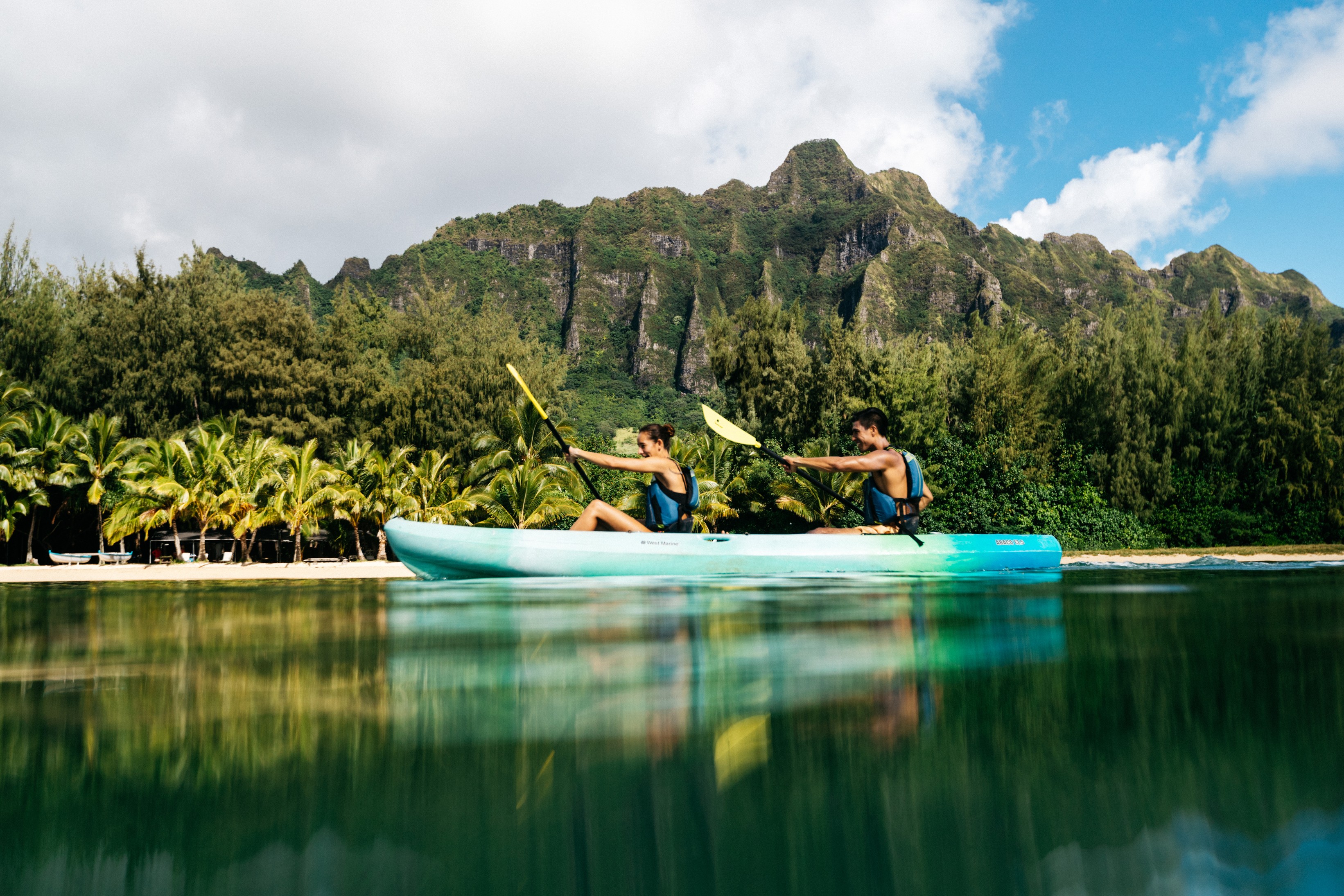 Usa hawaii canoeing outdoor