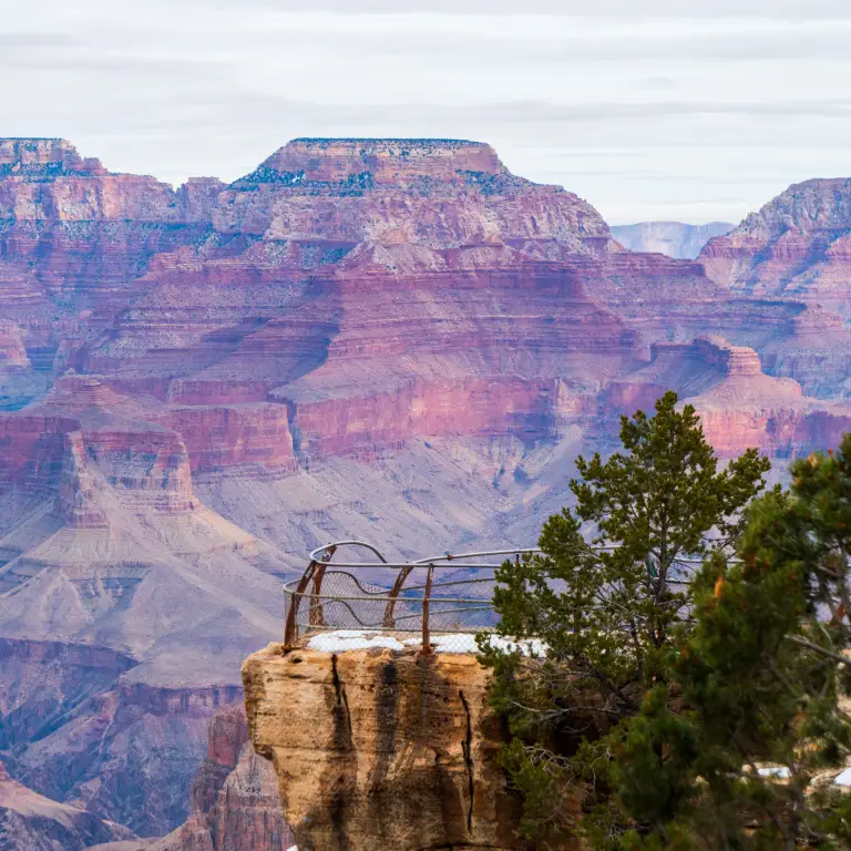 Uitzichtpunt over de Grand Canyon, Arizona, USA