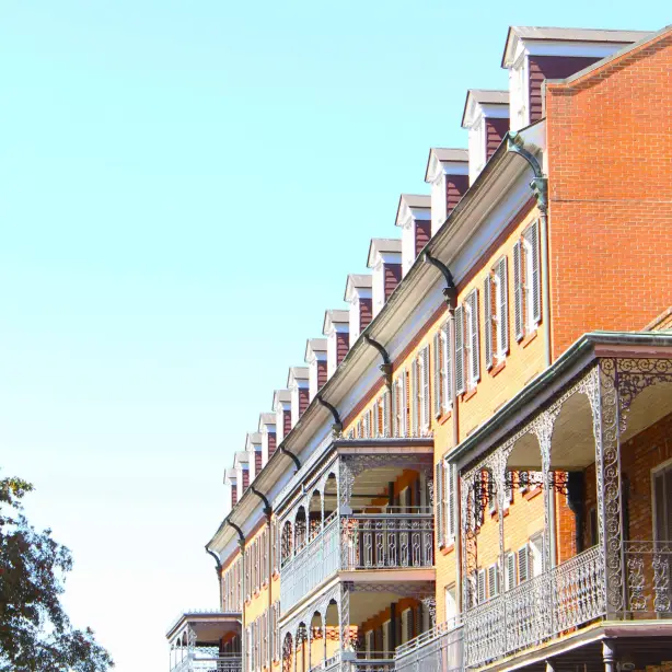 USA louisiana New Orleans row of houses unsplash