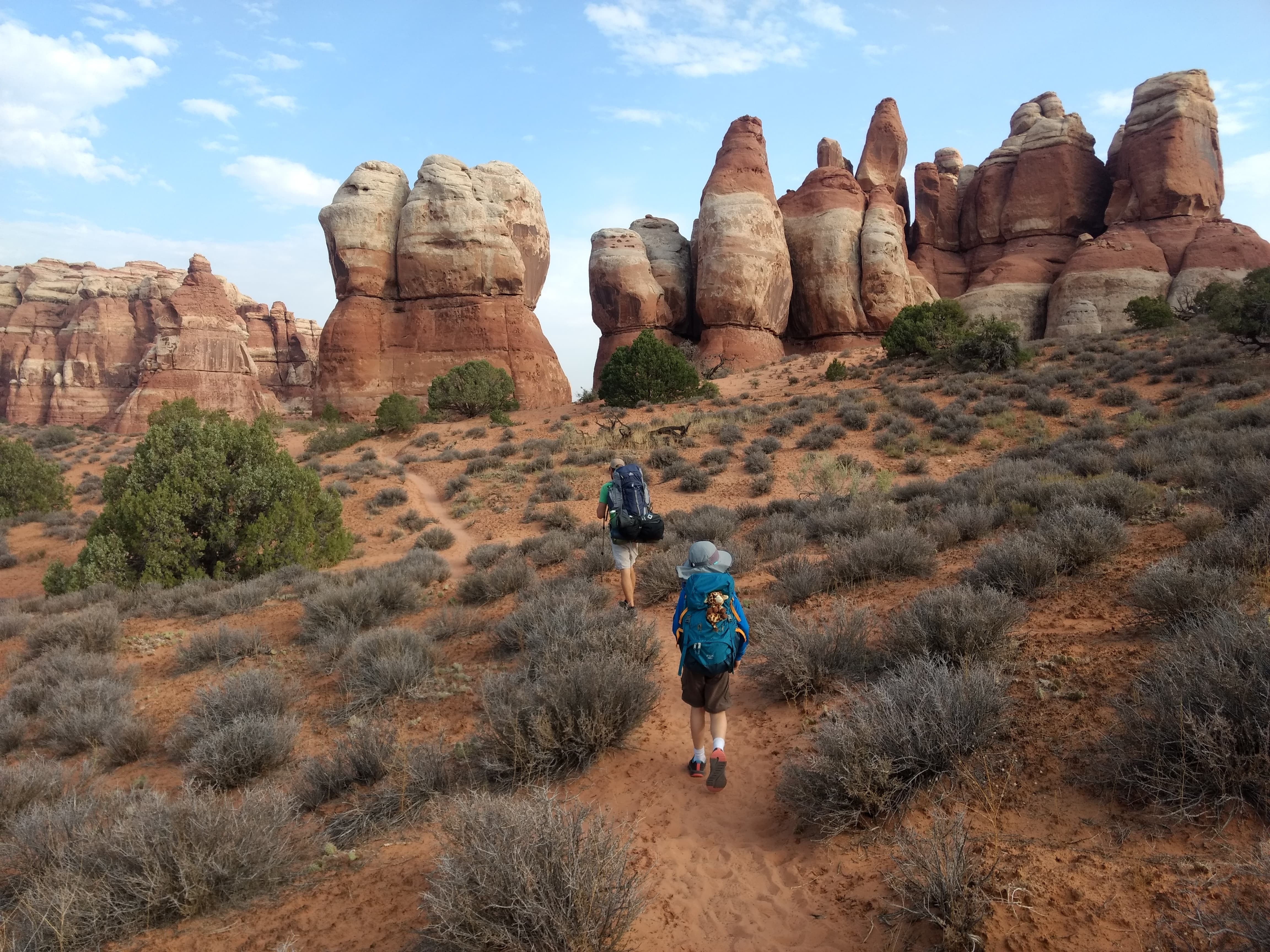 USA Utah San Juan County Canyonlands National Park Needles District Allison Yamamoto Sparks
