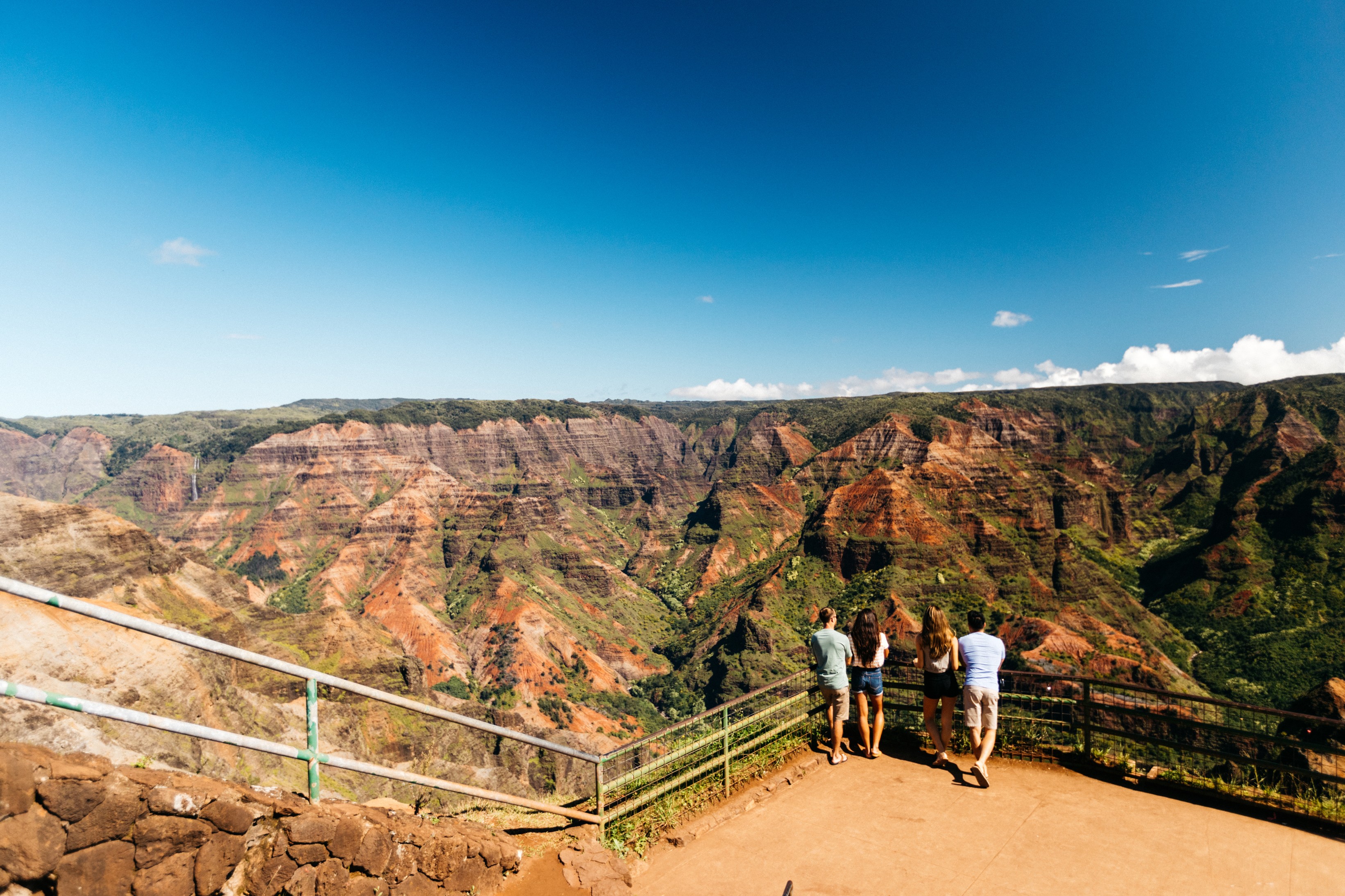 Usa Hawaii kauai waimea canyon lookout