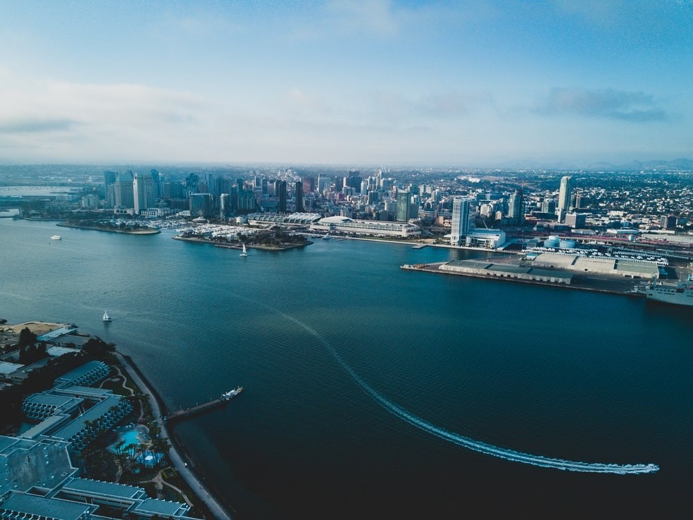 USA Kalifornien San Diego Bucht