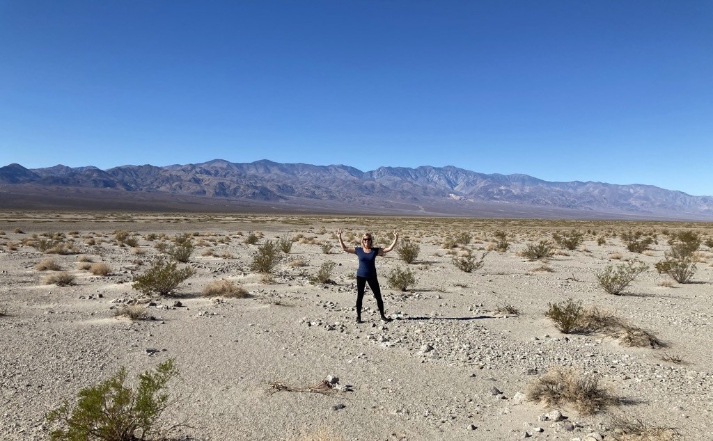 La usa deathvalley wueste berge