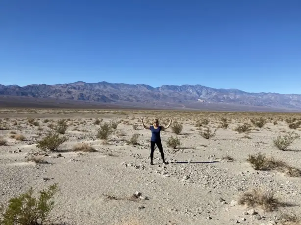 La usa deathvalley wueste berge