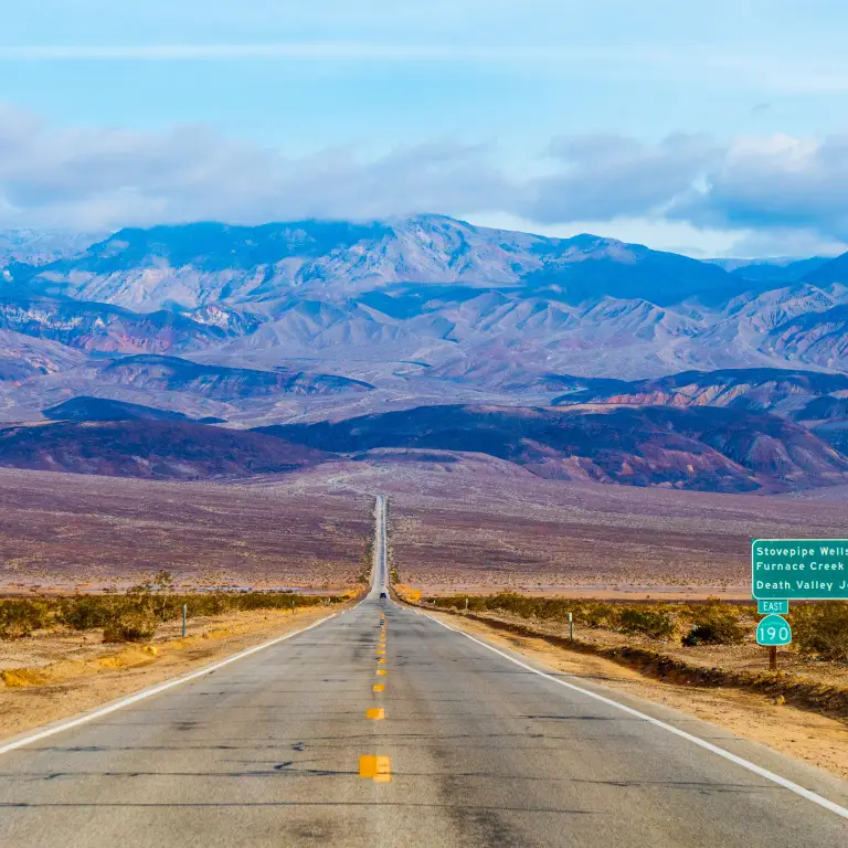 US Nevada California Death Valley Scenery