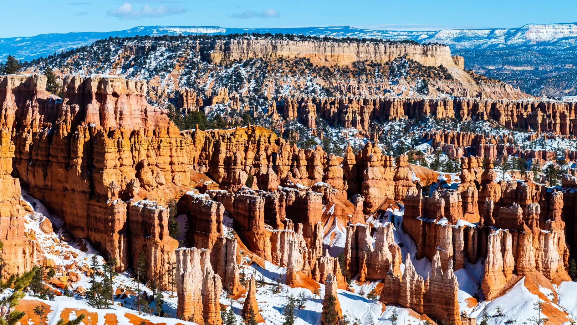 La places Bryce canyon national park