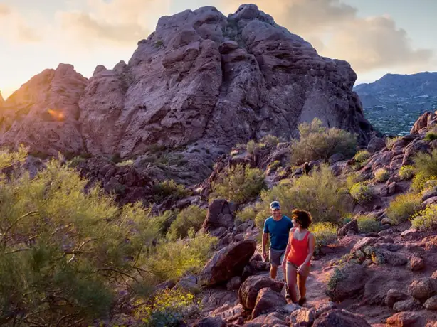 USA Arizona Scottsdale Hiking