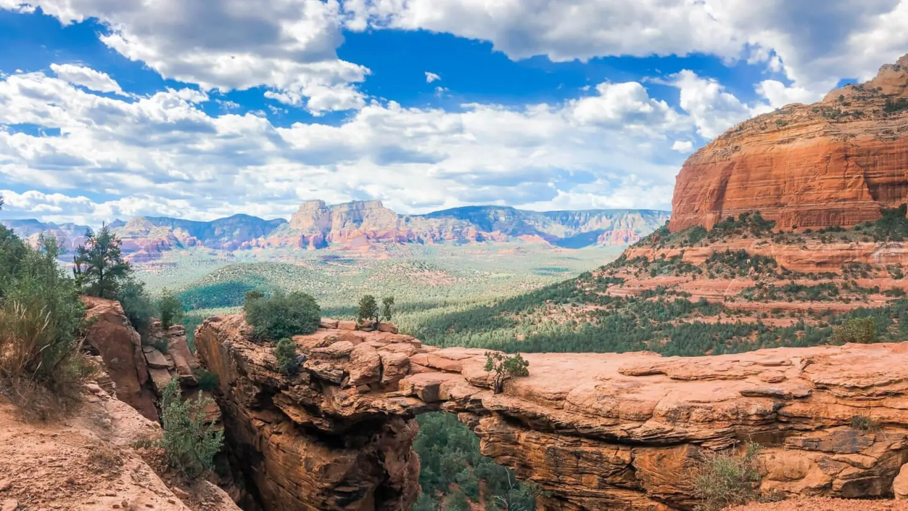 USA Arizona Sedona Devils Bridge