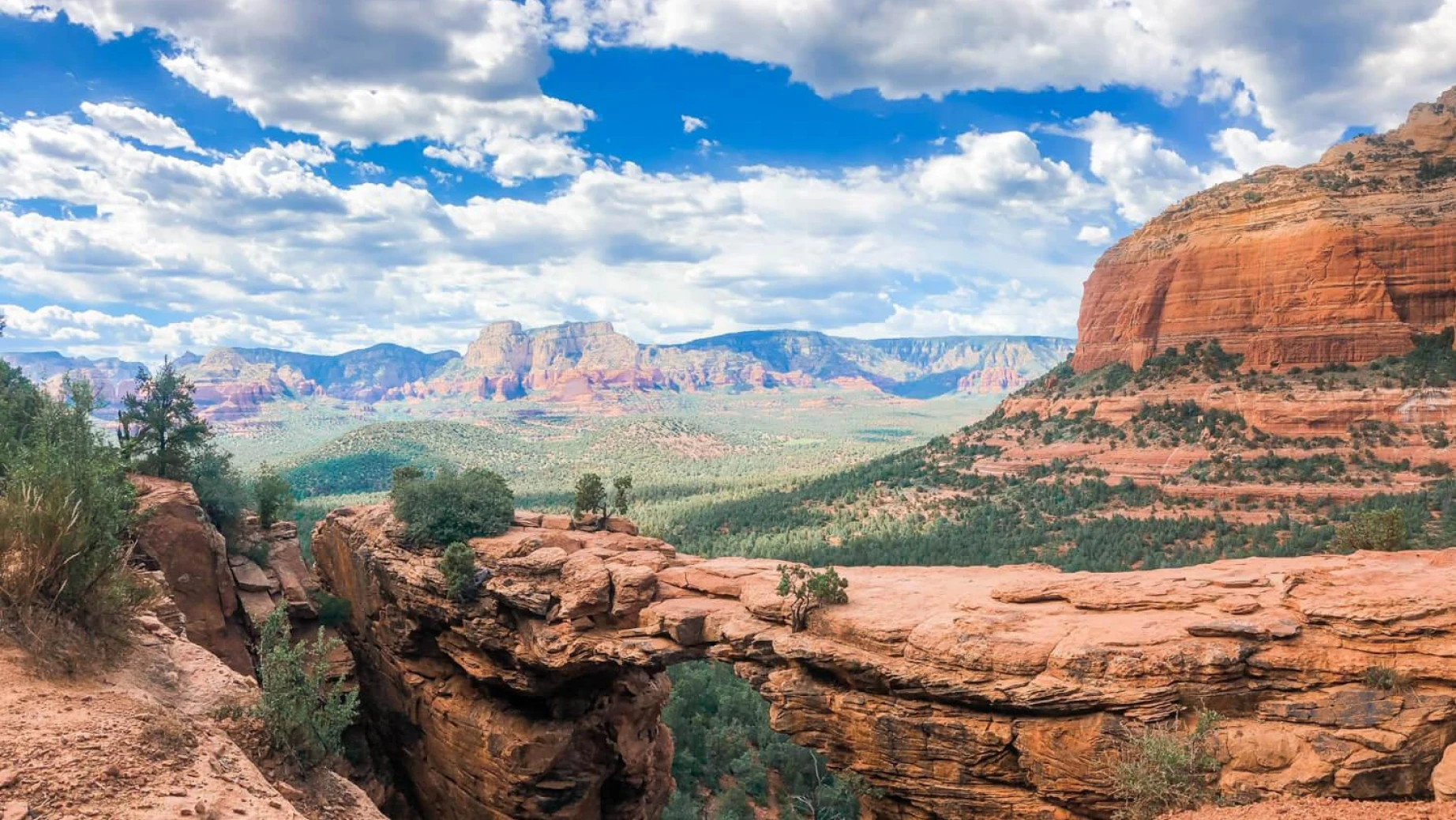 USA Arizona Sedona Devils Bridge
