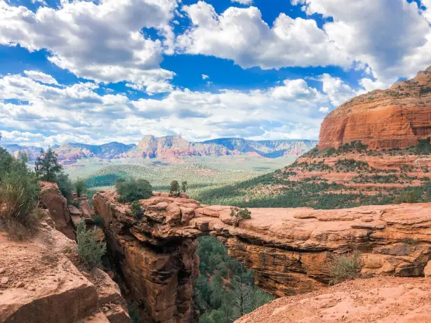 USA Arizona Sedona Devils Bridge