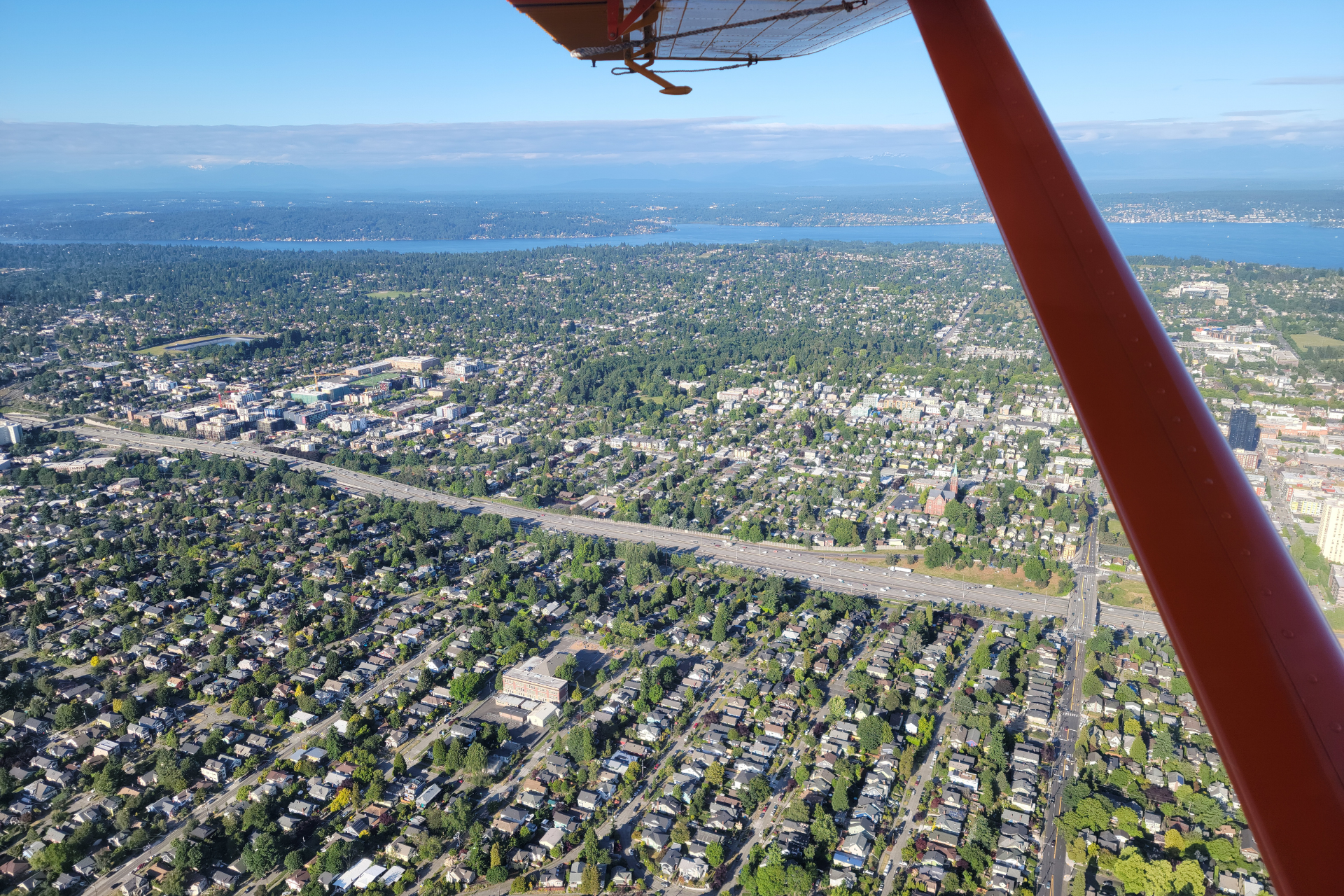 6181 USA Seattle airview