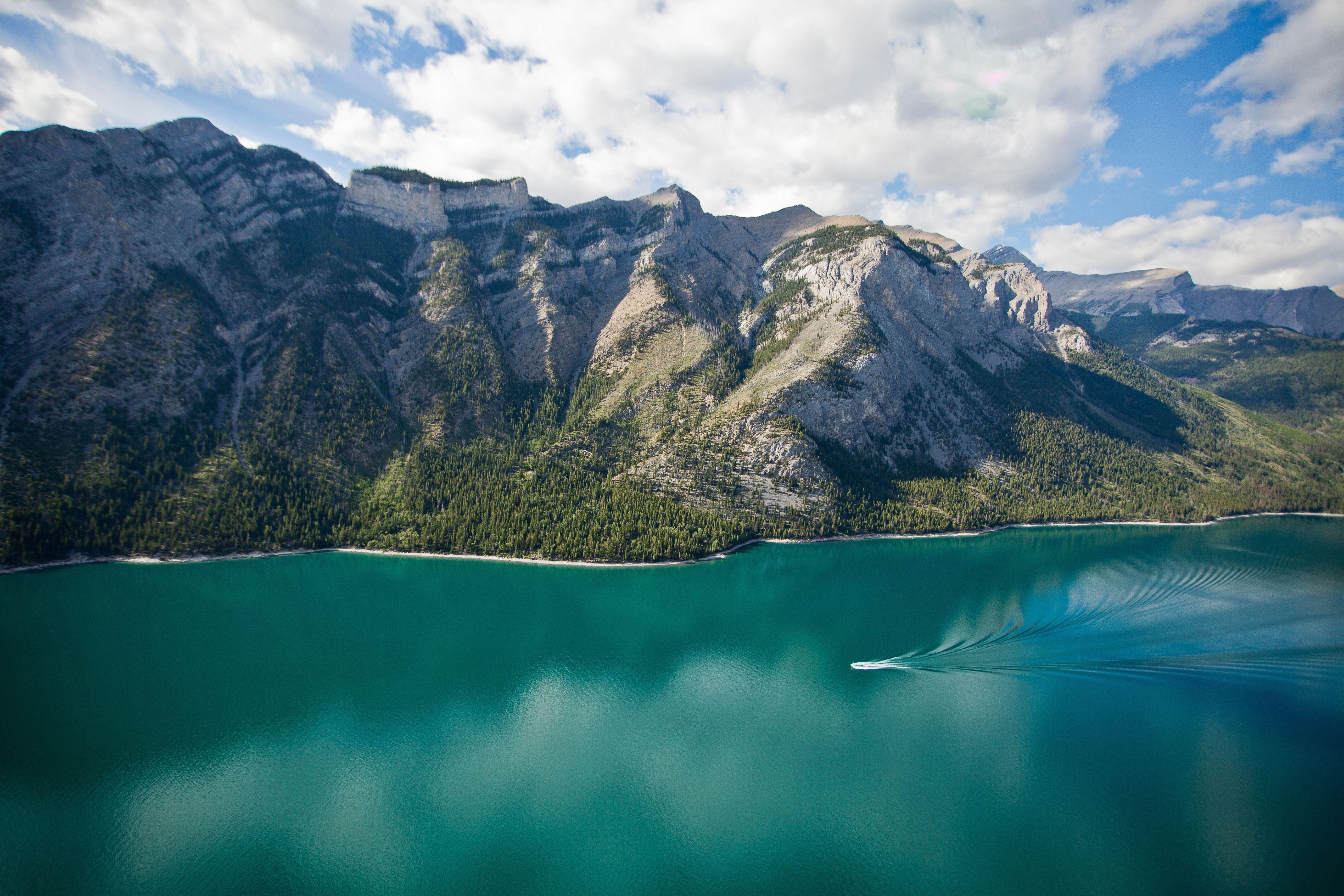 Banff national park places canada