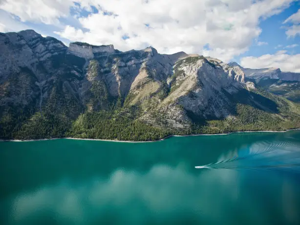 Banff national park places canada