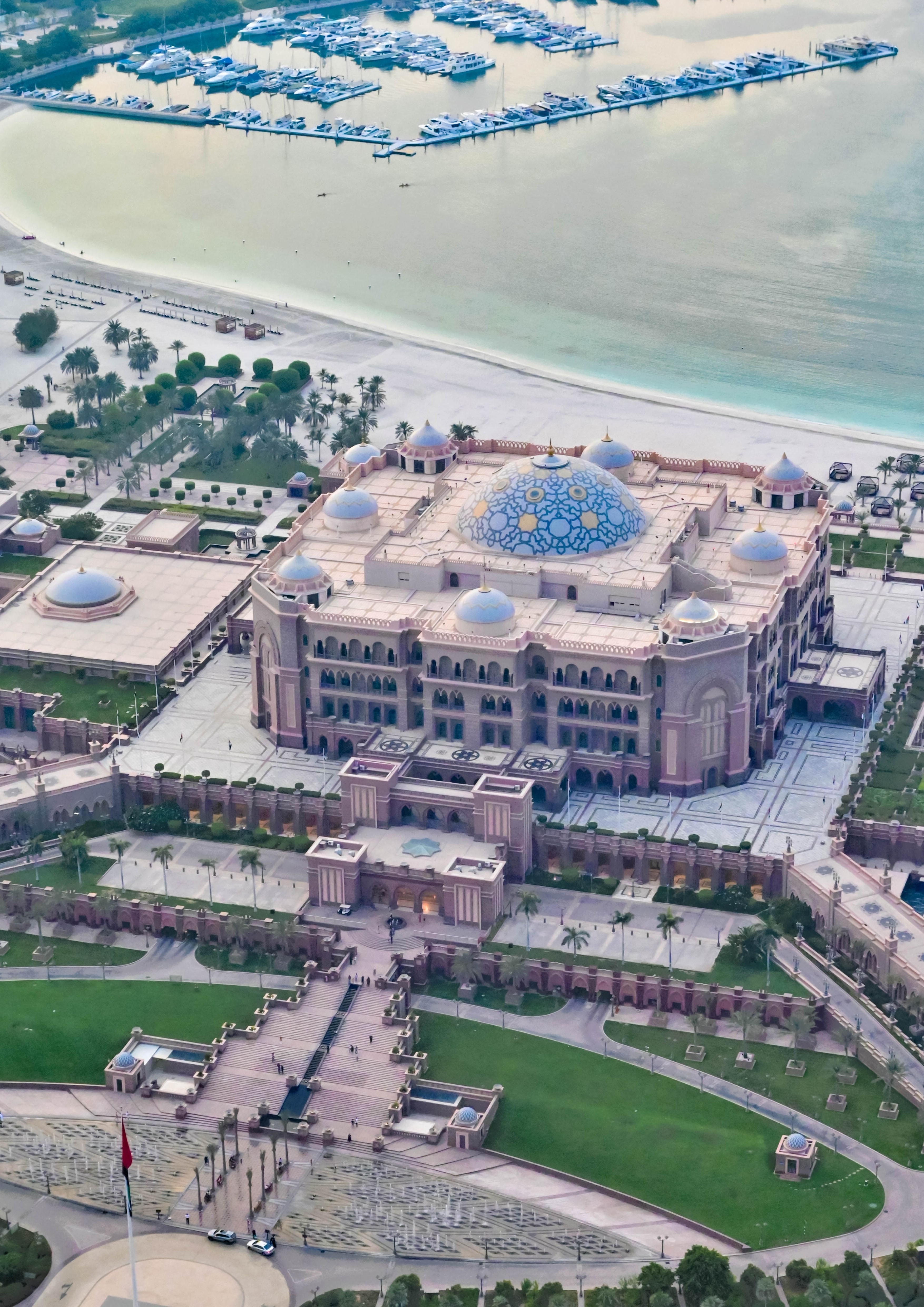 Traditioneel gebouw Abu Dhabi