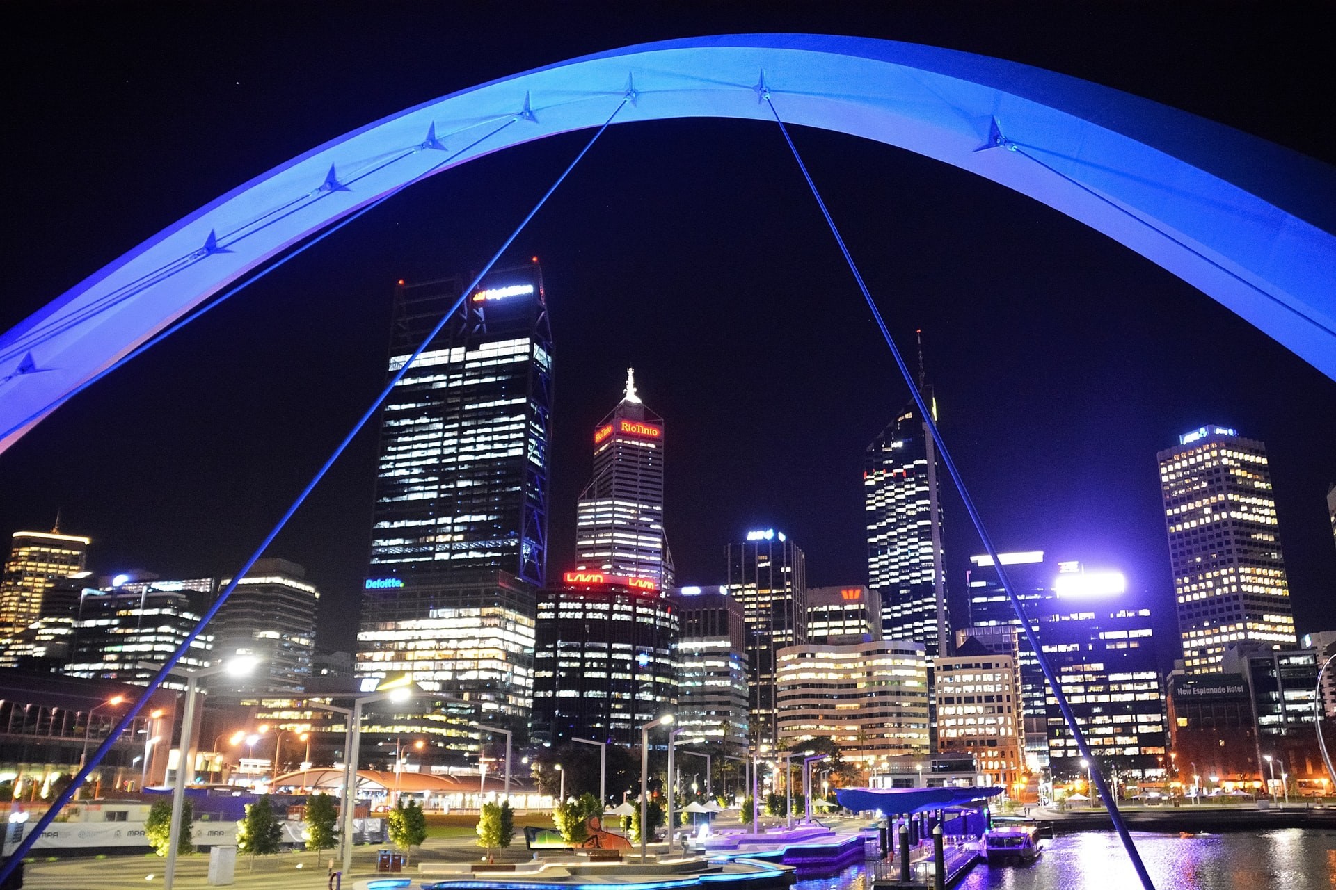 Australien Perth Nacht