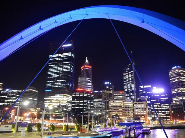 Australien Perth Nacht