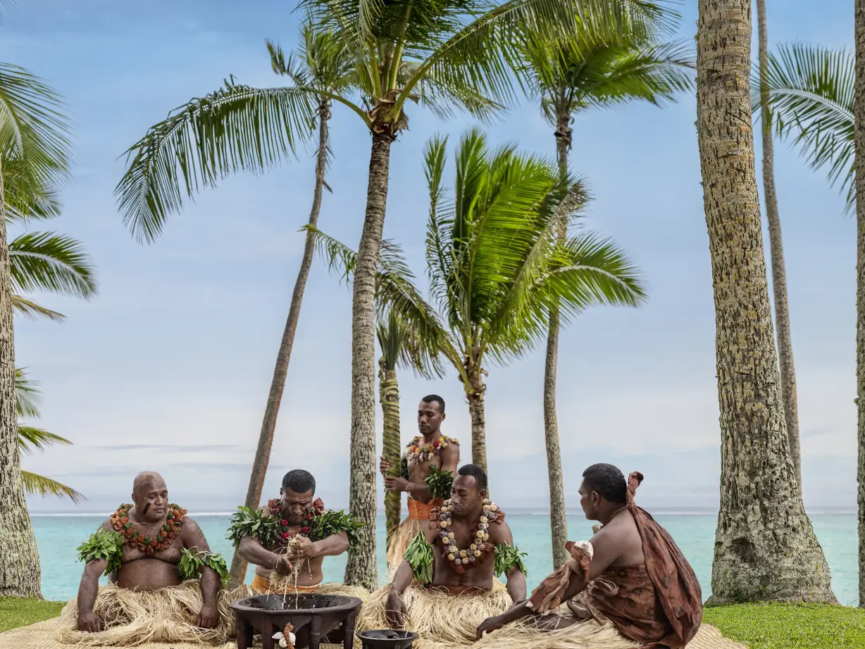 Fiji kava ceremony credit Tourism Fiji