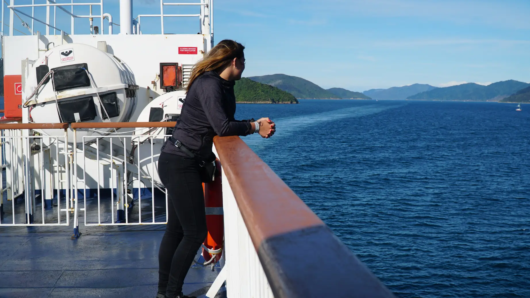 nz north wellington boat trip simone