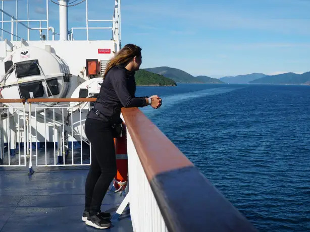 nz north wellington boat trip simone
