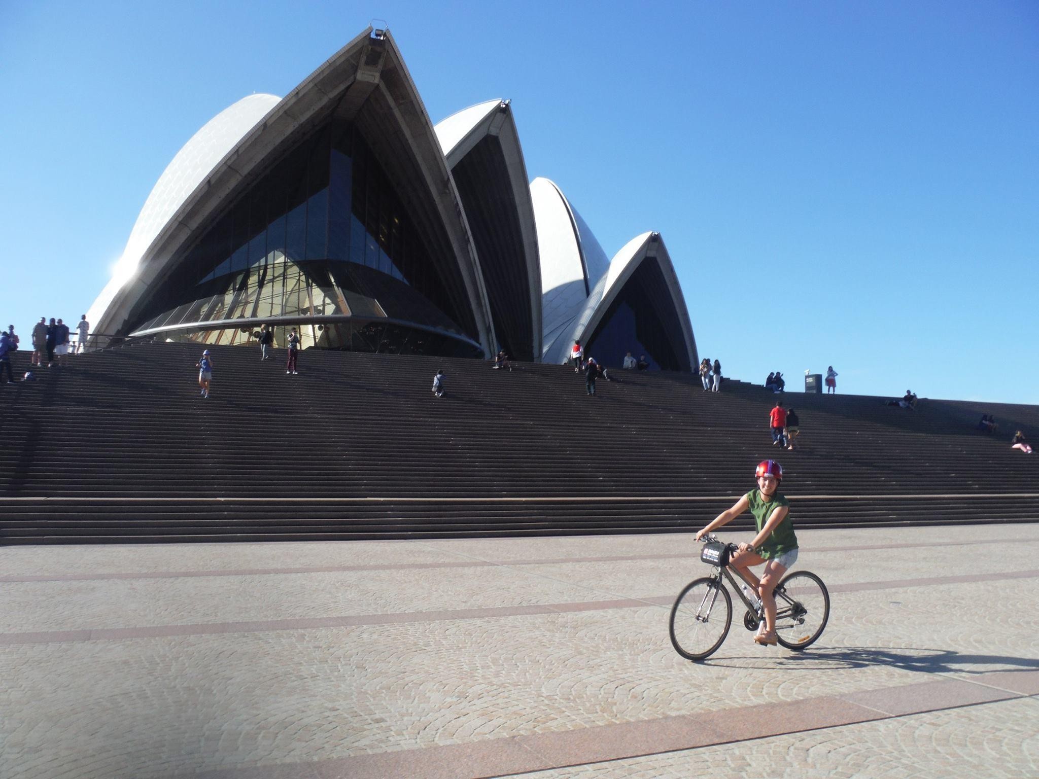 Judi australie sydney bike opera house