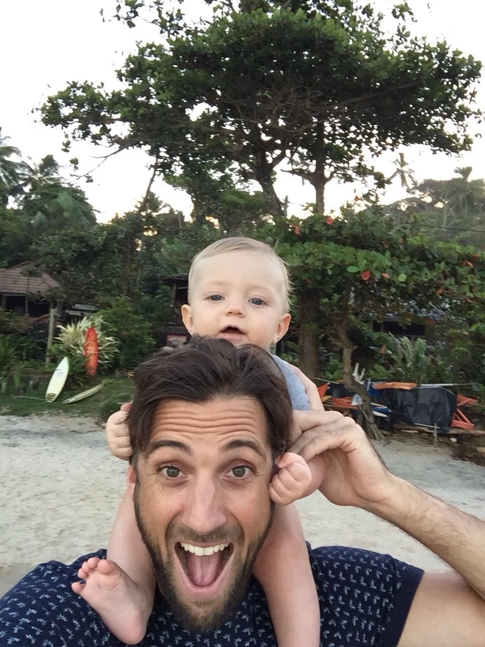 Michiel family baby dad