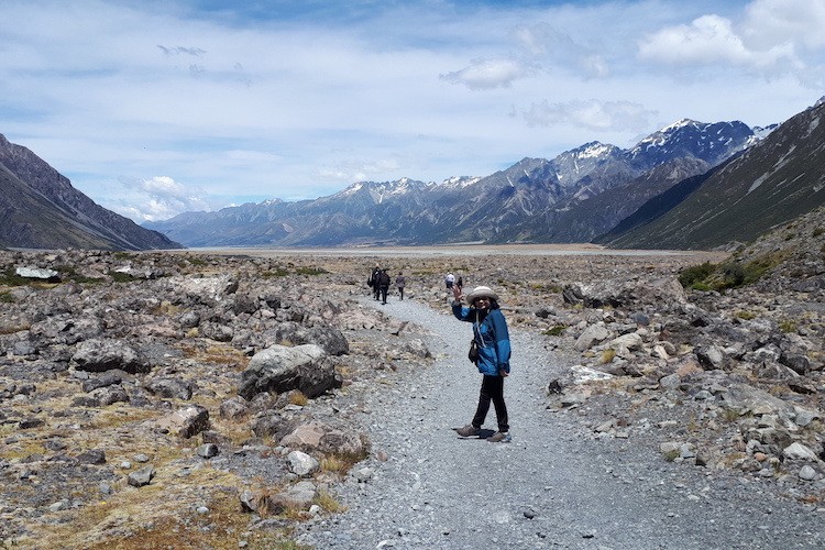 Neuseeland Südinsel Mount Cook Wanderung