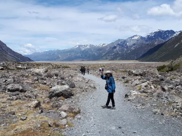 Neuseeland Südinsel Mount Cook Wanderung