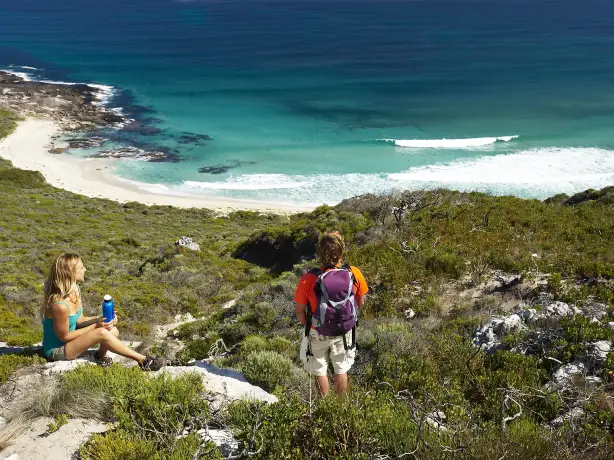 Cape Lodge Margaret River Bushwalking Coastal Couple