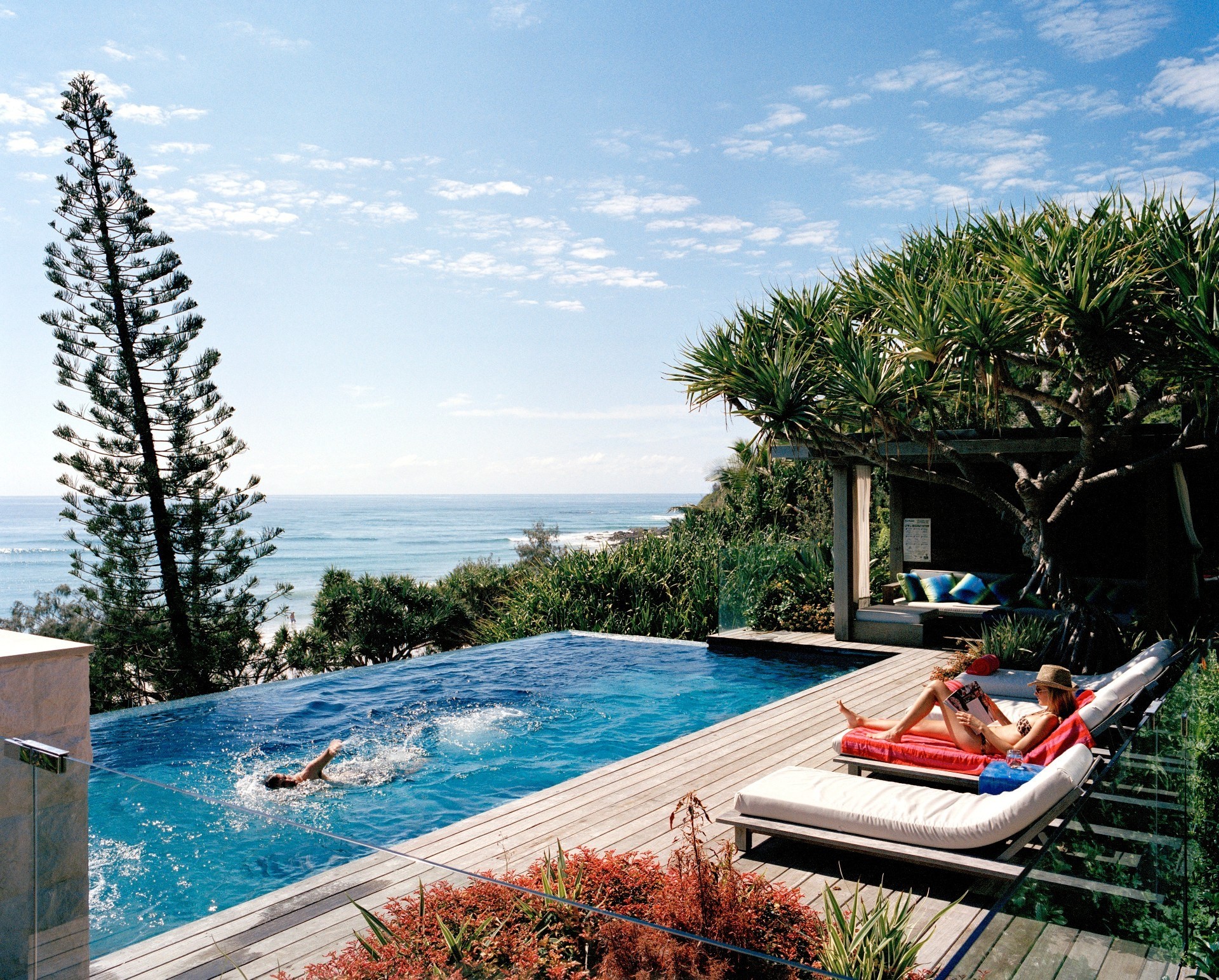 aus nsw byron bay pool view