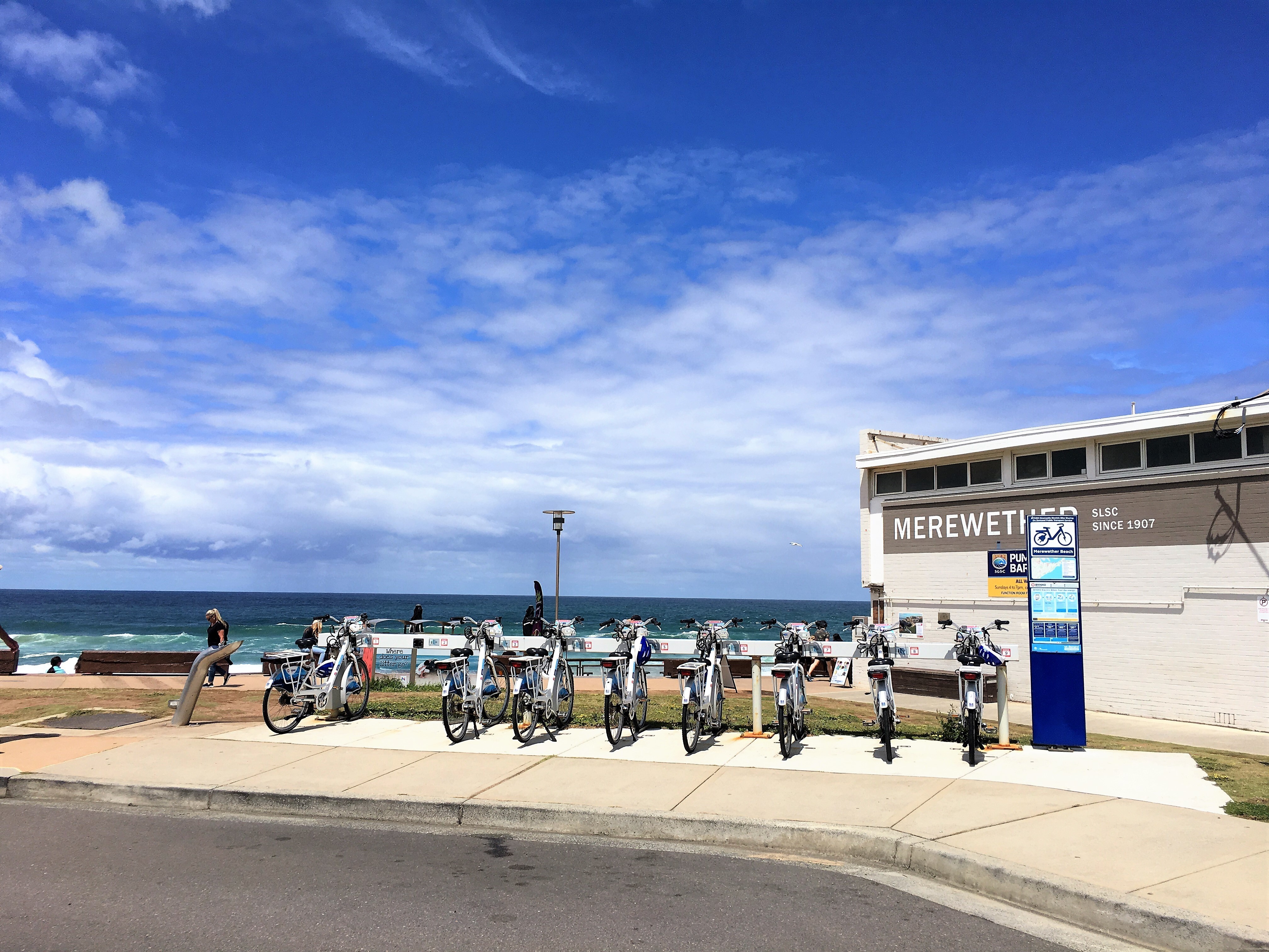 AU NSW Newcastle Merewether bicycles