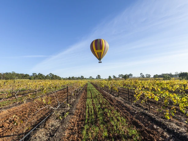 Aus nsw Hunter Valley balloon