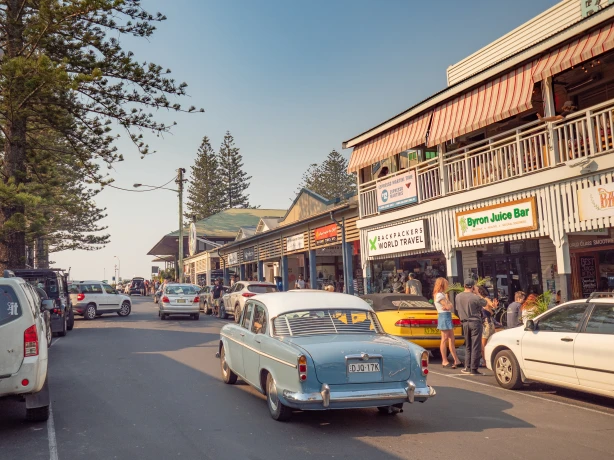 Aus nsw byron bay main street