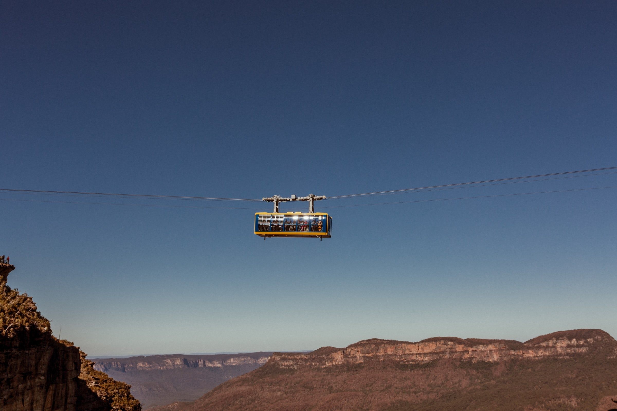 Aus nsw blue mountains cable car