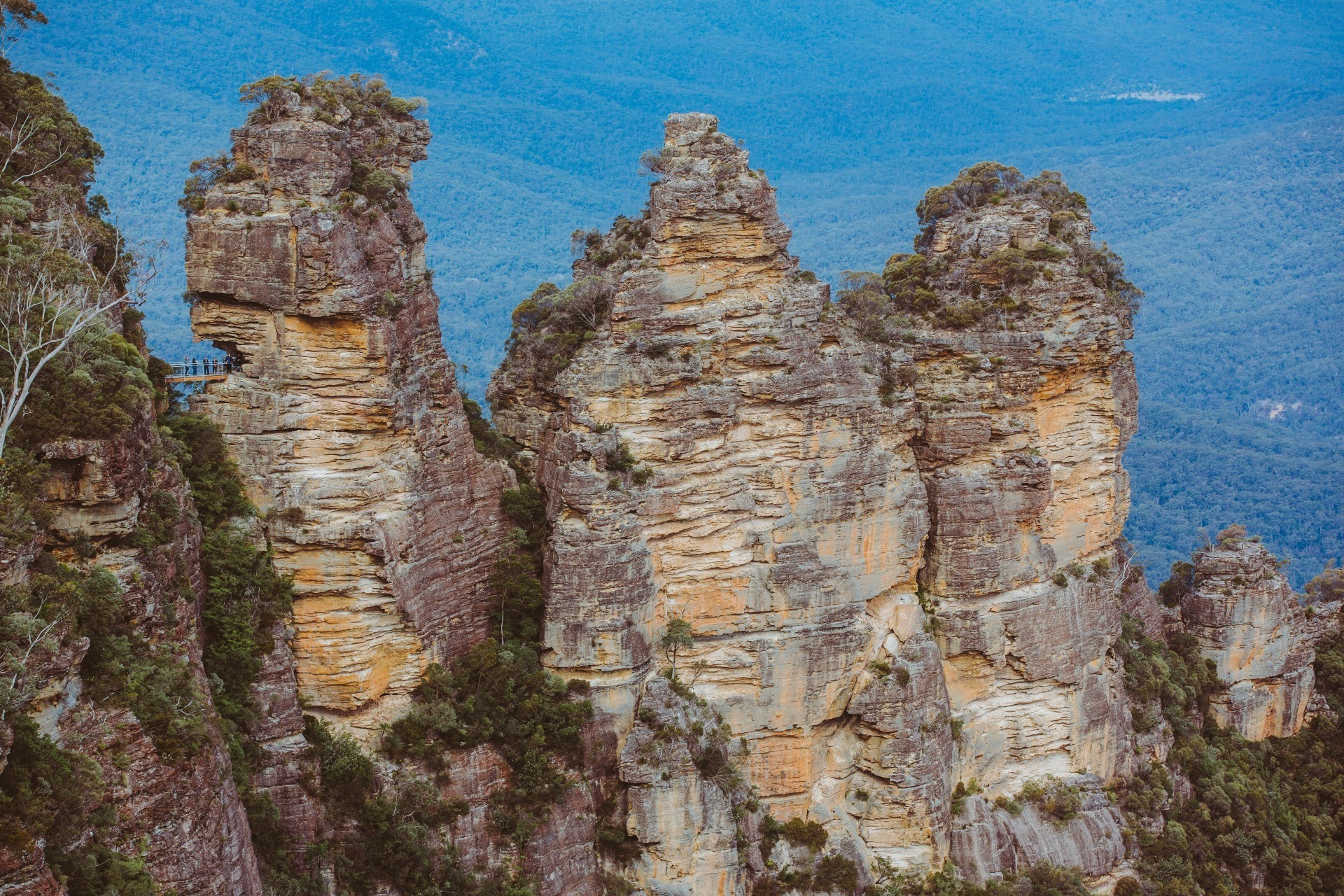 aus nsw blue mountains three sisters