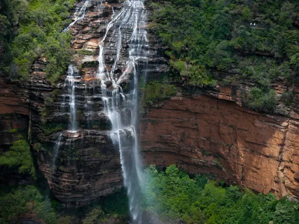 Aus nsw blue mountains wentworth falls