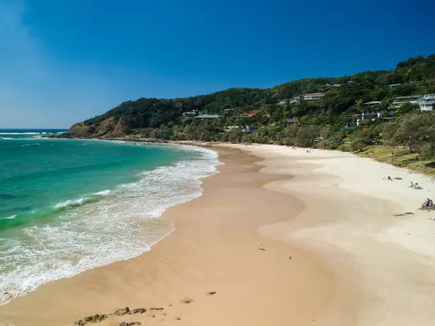 Aus nsw byron bay beach