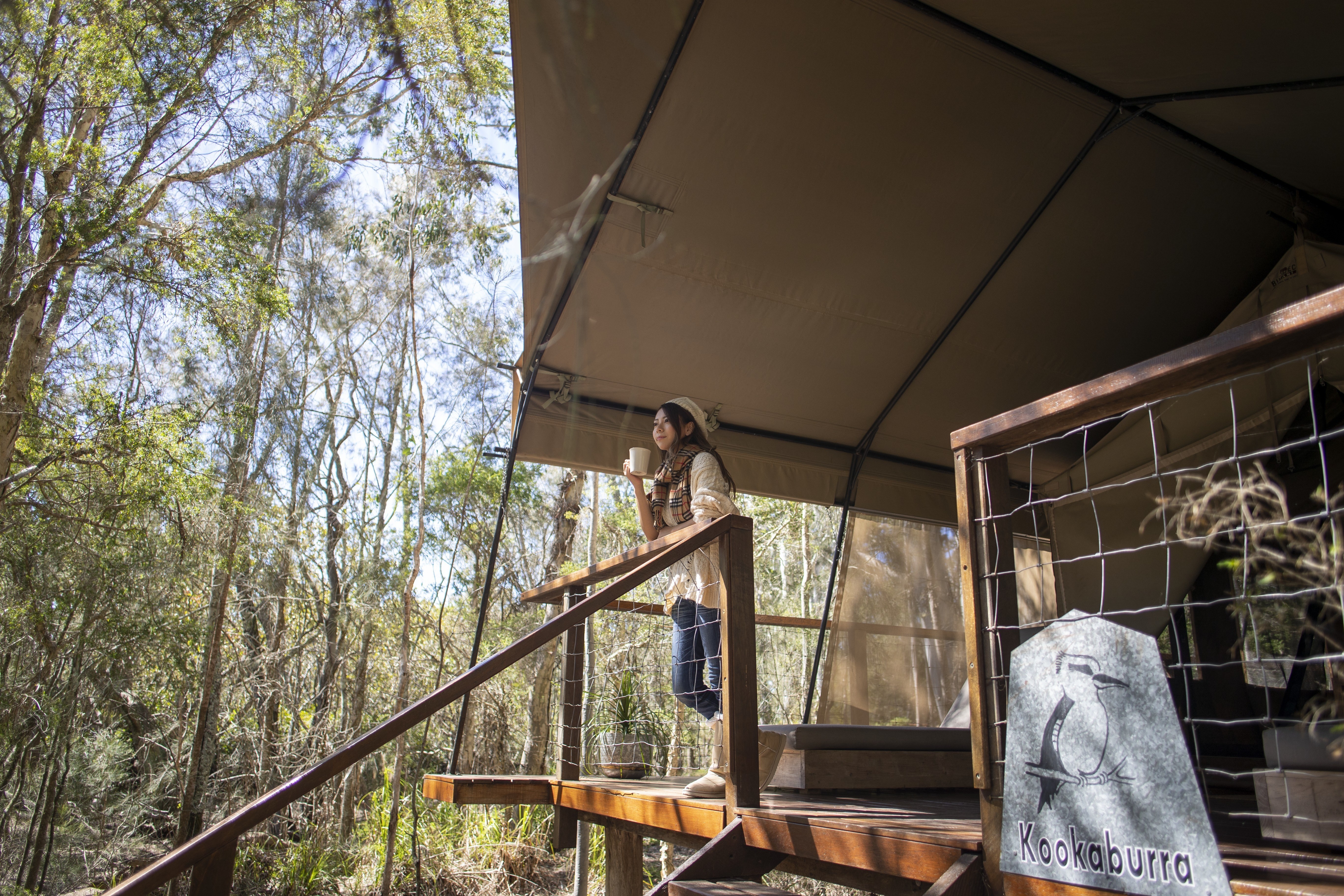 Aus nsw jervis bay paperbark tent