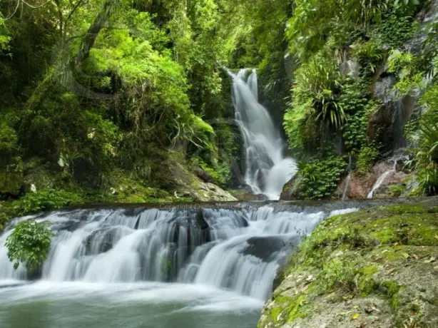 Lamington national park waterfall