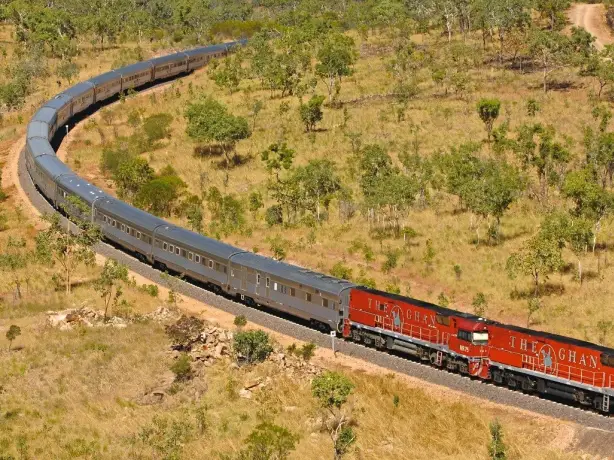 aus Ghan train