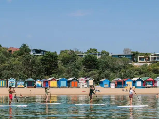 Australien Victoria Stand up Paddleboarding Mornington Peninsula
