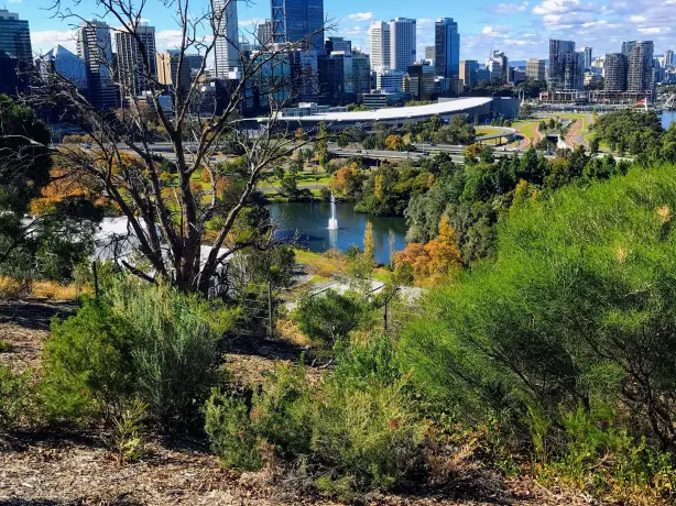 AUS WA Perth from Kings Park larry haubner unsplash